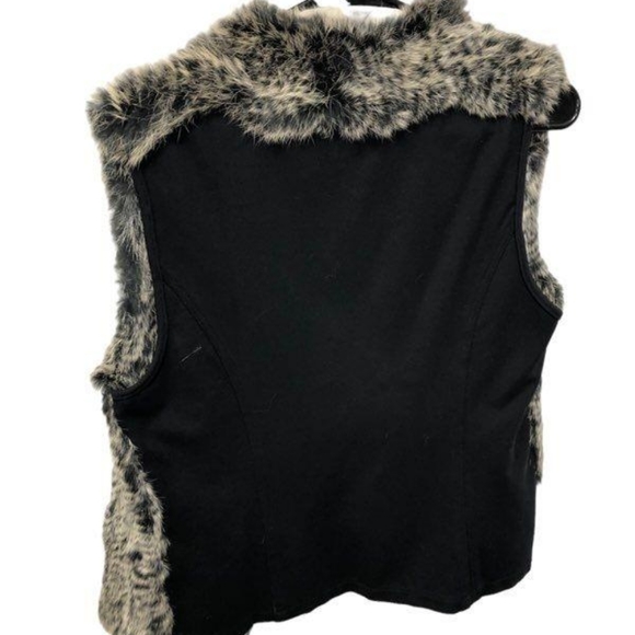 Quinn 100% Rabbit Fur Vest-Medium - Picture 6 of 6